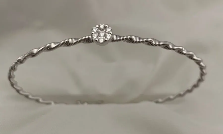 Öro Trend WHITE GOLD ORO TREND BRACELET