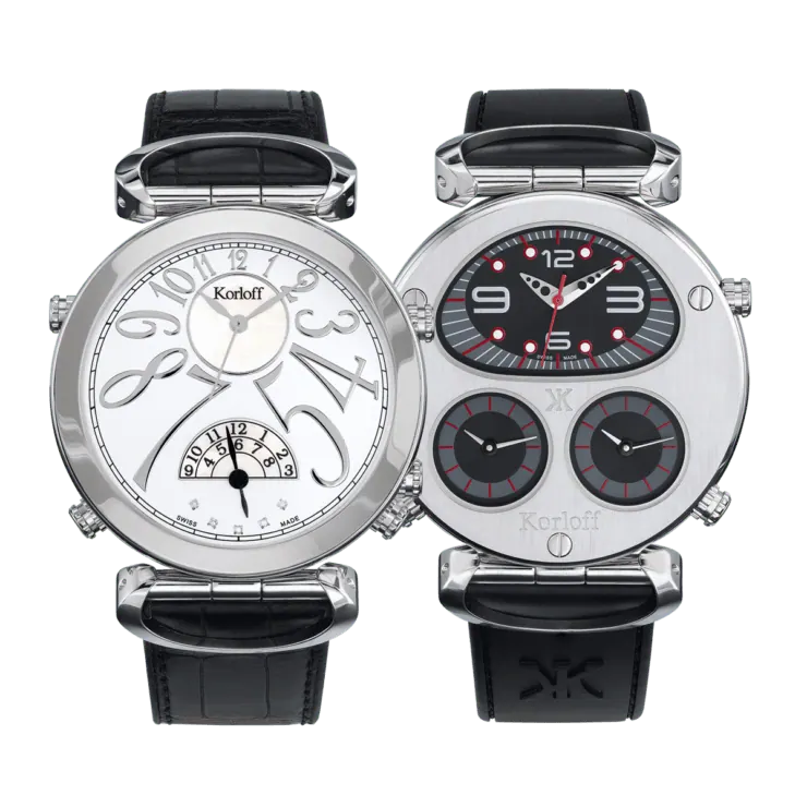 Korloff Reversible Watch GMT Voyager Edition MTZA