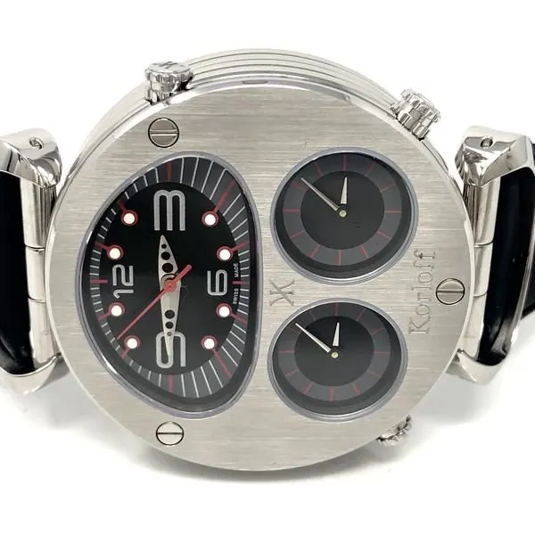 Korloff Reversible Watch GMT Voyager Edition MTZA view 4