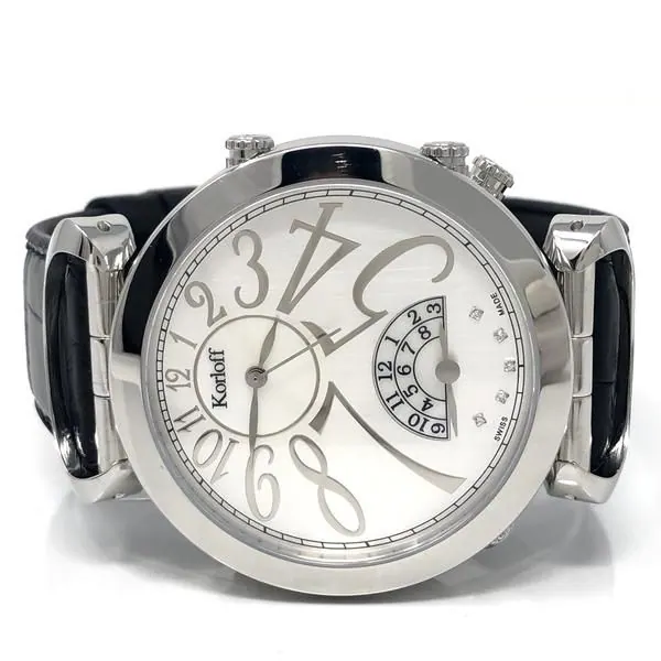 Korloff Reversible Watch GMT Voyager Edition MTZA view 5