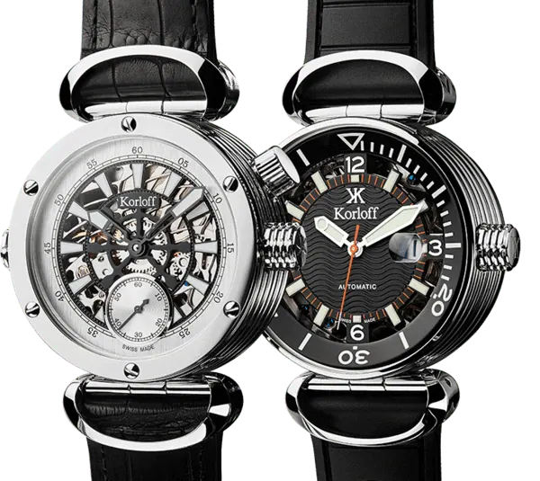 Korloff Reversible Automatic Watch Houdini DIVERM/A
