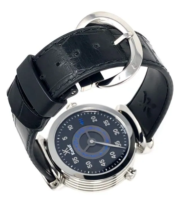 Korloff – Reversible Watch Blue or Silver – MT3ZB view 5
