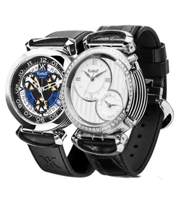 Korloff Diamonds Reversible Watch Highway Voyager CR3BSD