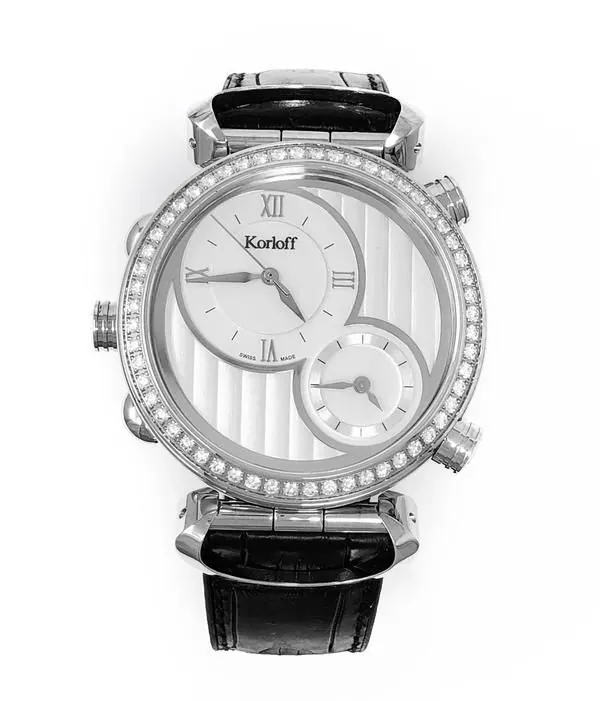 Korloff Diamonds Reversible Watch Highway Voyager CR3BSD view 3