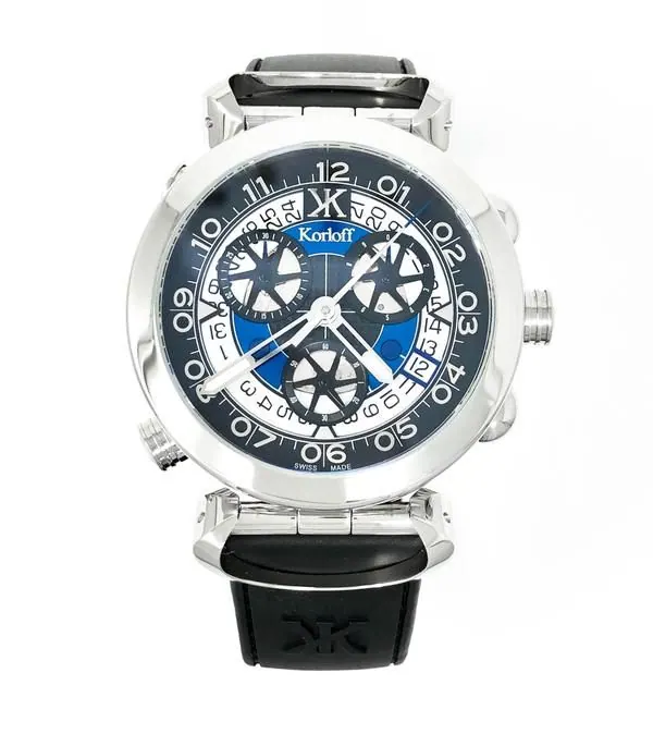 Korloff Diamonds Reversible Watch Highway Voyager CR3BSD view 4