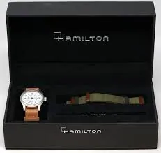 Hamilton Khaki Field Mechanical White Dial Box Set H69439512 view 3