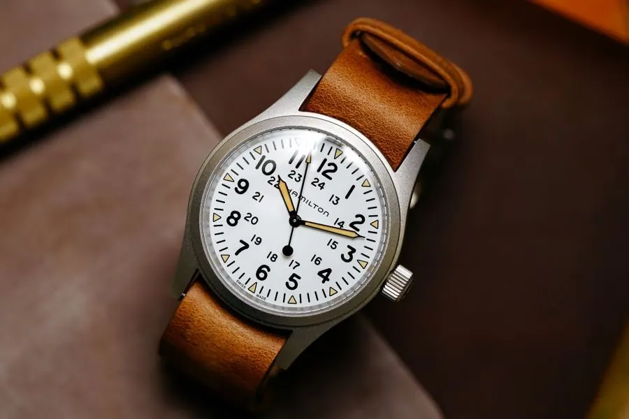 Hamilton Khaki Field Mechanical White Dial Box Set H69439512 view 6