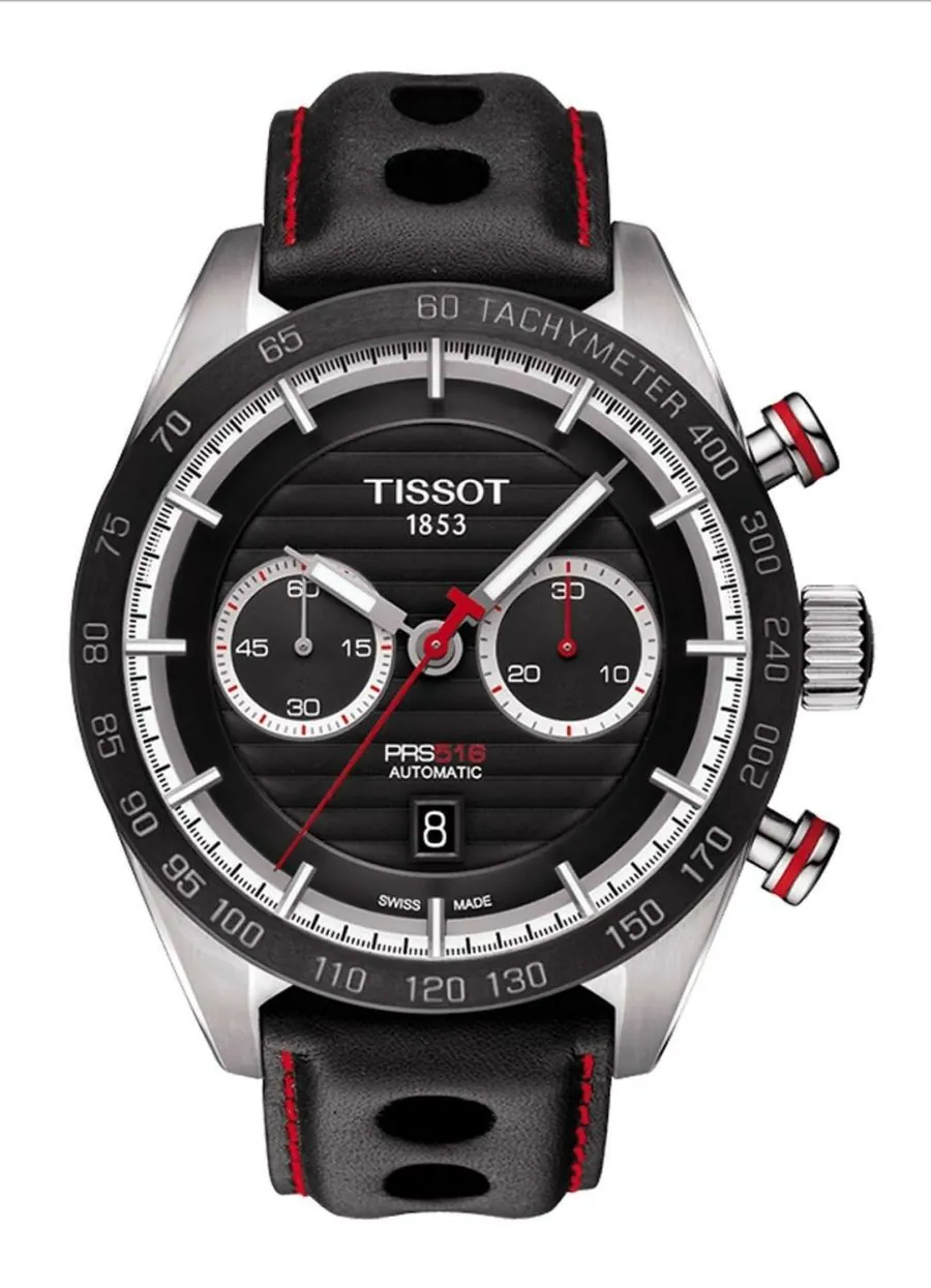 TISSOT  PRS 516 CHRONOGRAPH AUTOMATIC MEN’S WATCHT100.427.16.051.00 view 4