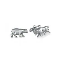 LEGERE BEAR & BULL CUFFLINKS