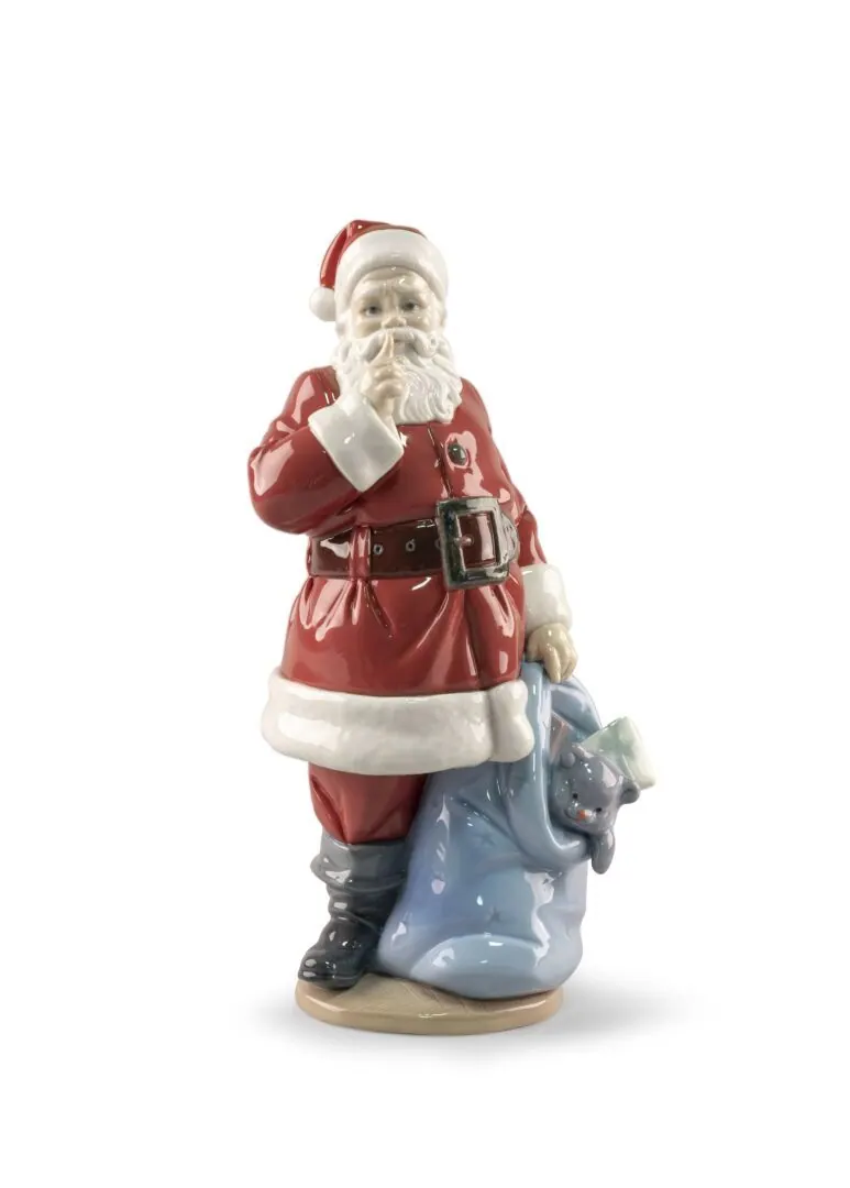 Lladró Santa is here Figurine