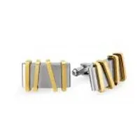 LEGERE GOLD RIBBONS CUFFLINKS