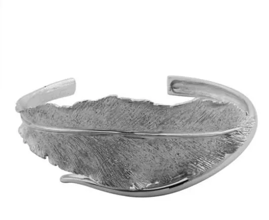 Sterling Silver Cuff, Rhodium Finish