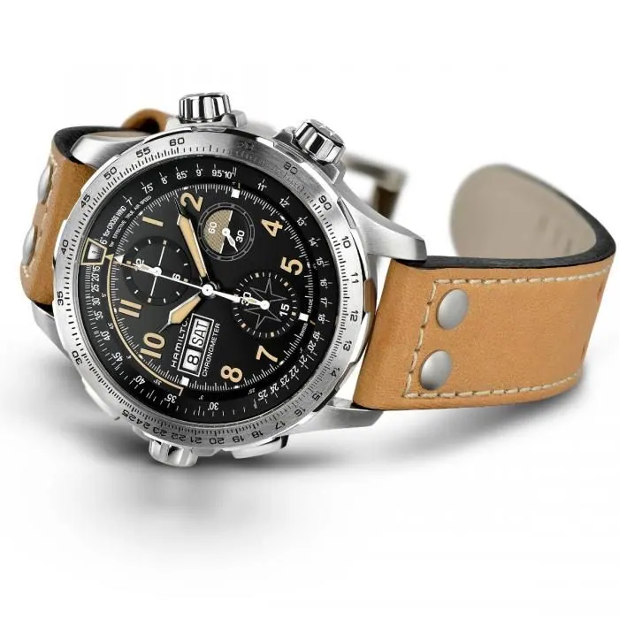 Khaki Aviation
X-WIND DAY DATE AUTO CHRONO
Automatic | 45mm | H77796535