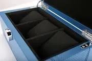 Bensen Blue Leather 3 Watches Case view 3