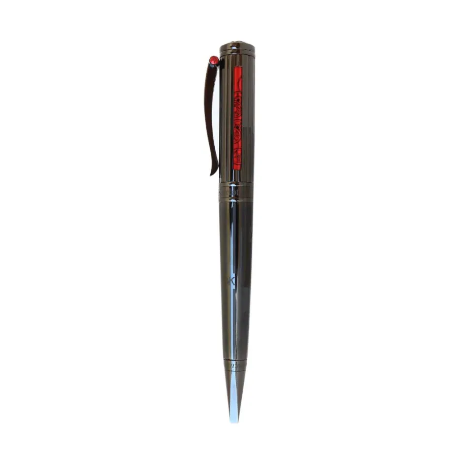 Korloff Pen Voyageur Limited Edition 1169/1700 With Glass On Top Black Mop & Brand Logo
SKU: KRF120ACC00115