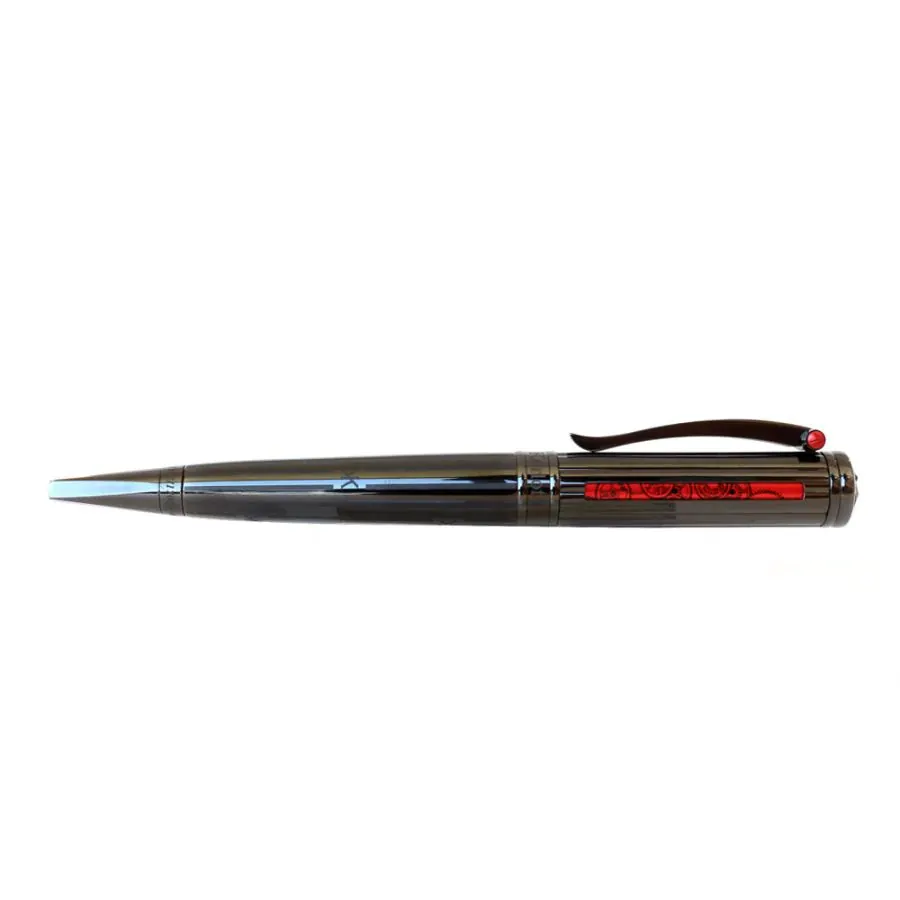 Korloff Pen Voyageur Limited Edition 1169/1700 With Glass On Top Black Mop & Brand Logo
SKU: KRF120ACC00115 view 2