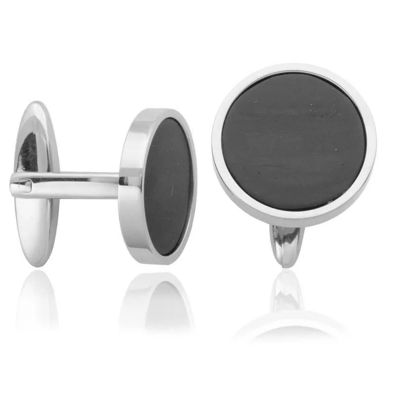 STEELX Cuff Links
Stainless Steel Black Carbon Fiber Cuff Links. 18mm