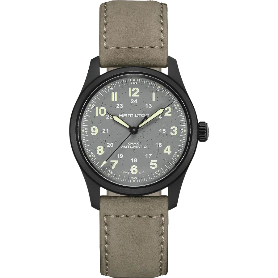KHAKI FIELD
TITANIUM AUTO
Automatic | 38mm | H70215880