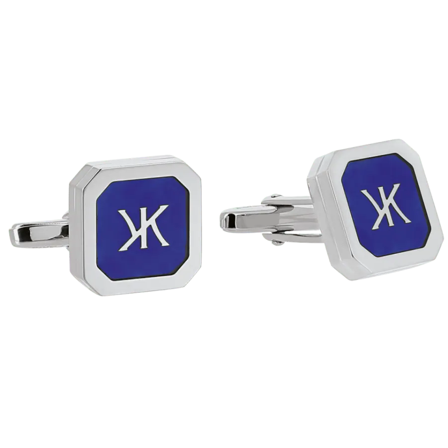 kORLOFF BLUE EMPIRE CUFFLINKS