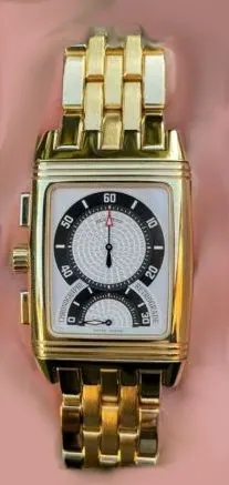 Jaeger-LeCoultre Reverse Gran Sport Full Set 295.1.59 Chronograph 18k Gold view 3