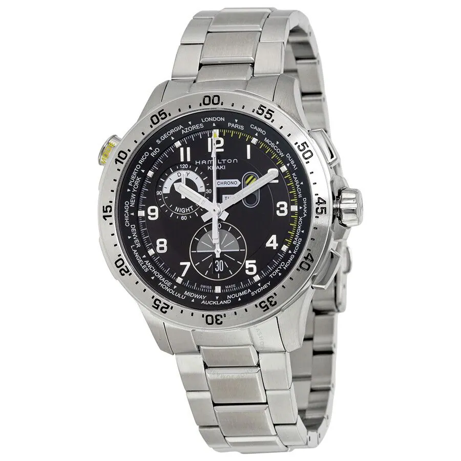 KHAKI AVIATION WORLDTIMER CHRONO QUARTZ view 2