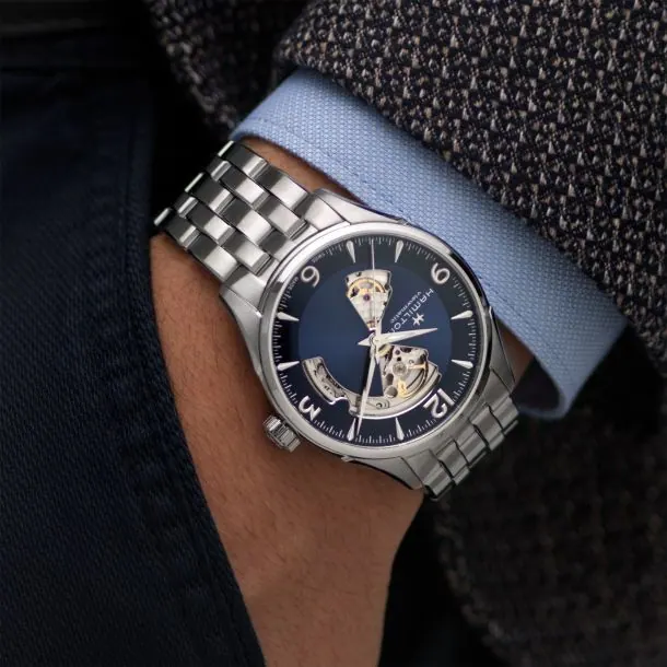 HAMILTON JAZZMASTER OPEN HEART AUTO view 2