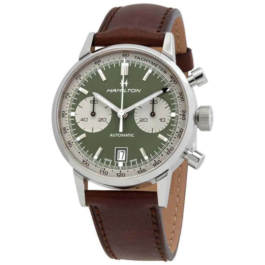 Hamilton American Classic Intra-Matic Auto Chrono 40mm Watch view 2