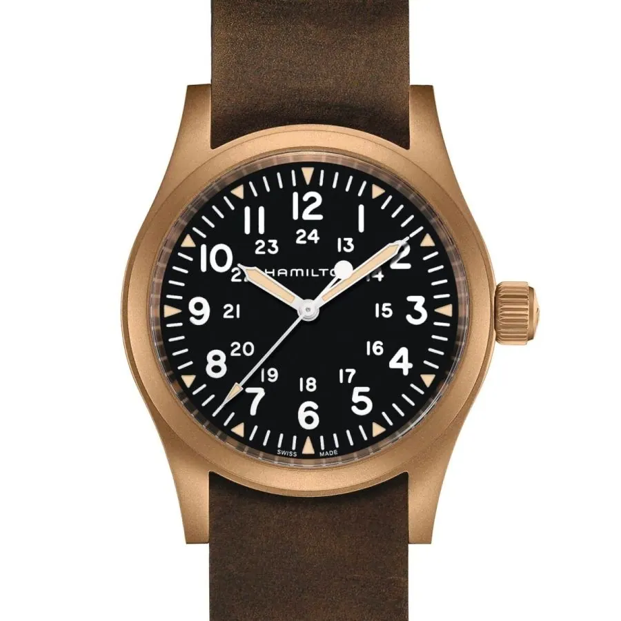 Hamilton Khaki Field Mechanical Bronze Watch – 38mm view 2