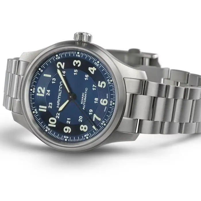 Hamilton KHAKI FIELD Titanium Automatic Watch 42mm H70545140 view 2