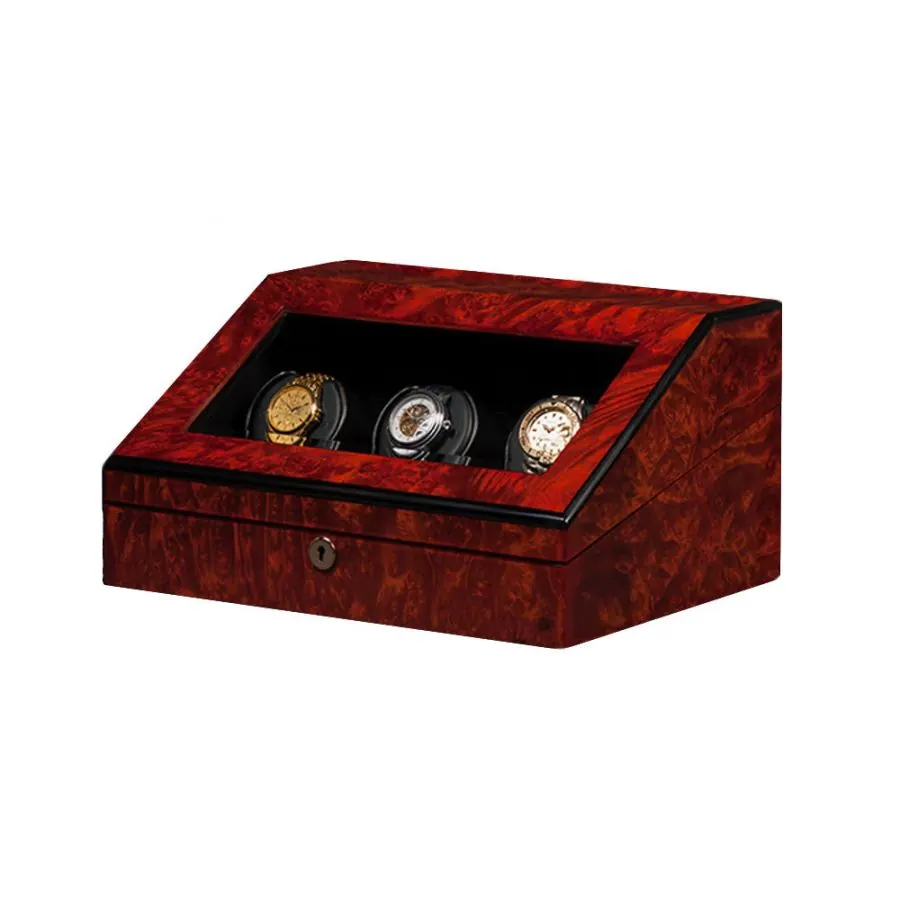 THE SIENA 3 WATCHES WINDER CASE view 2