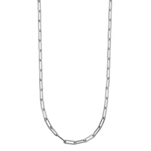Charles Garnier Sterling Silver Paperclip Chain Necklace, 5mm, 24″ Long