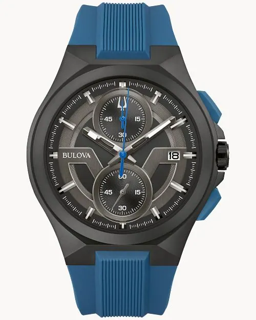 Bulova Maquina Sport Blue Rubber