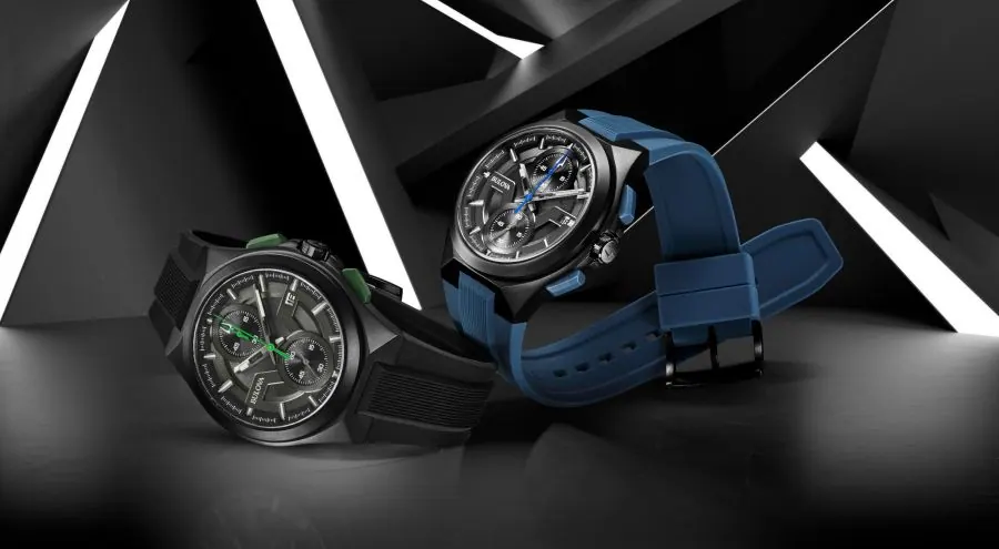 Bulova Maquina Sport Blue Rubber view 4