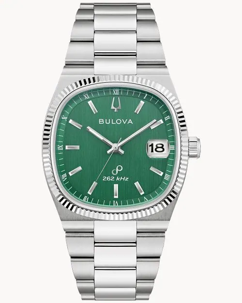 Bulova Super Seville Day-Date Green Dial