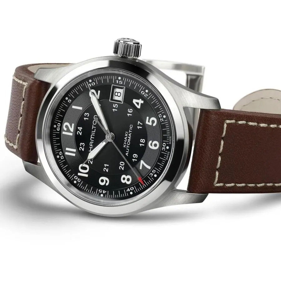 Khaki Field Auto 38mm H70455533 view 3