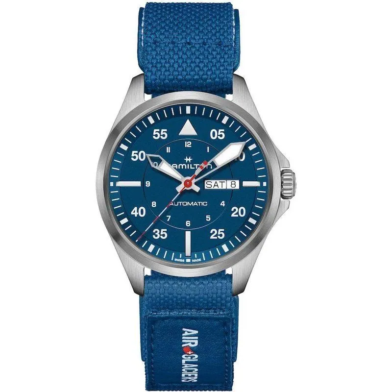 Hamilton Khaki Aviation Pilot Day Date Auto – Air-Glaciers Edition