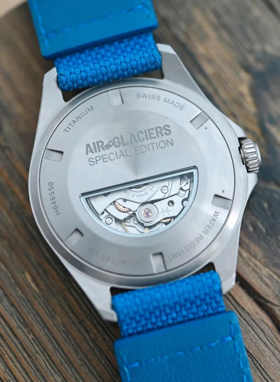 Hamilton Khaki Aviation Pilot Day Date Auto – Air-Glaciers Edition view 2