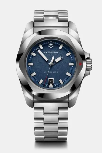 Victorinox I.N.O.X 41mm Blue Dial Bracelet