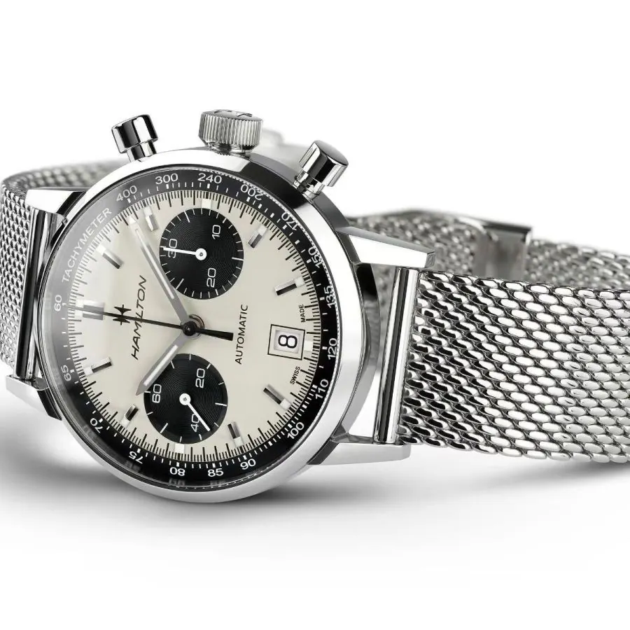 Hamilton 40mm American ClassicIntra-Matic Auto Chrono view 3