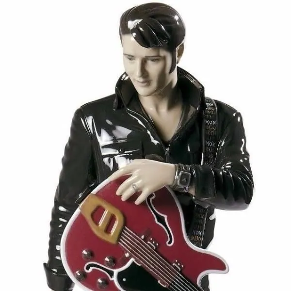 Lladro Elvis Presley Figurine view 5