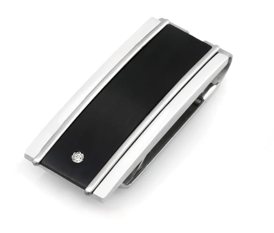 TMC/007
Legère BLACK TITANIUM/ ST.STEEL & DIAMOND STAINLESS CLIP