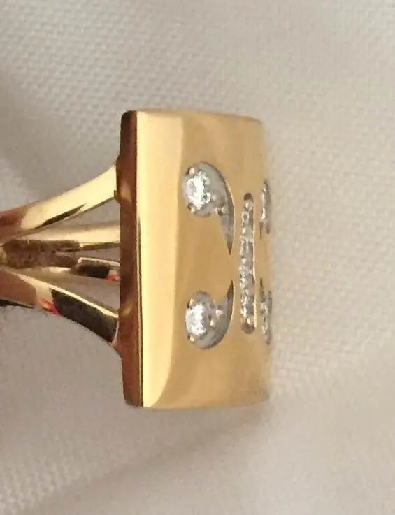 KORLOFF PEPITE DIAMOND RING CA12PG
18K Pink  Gold view 2