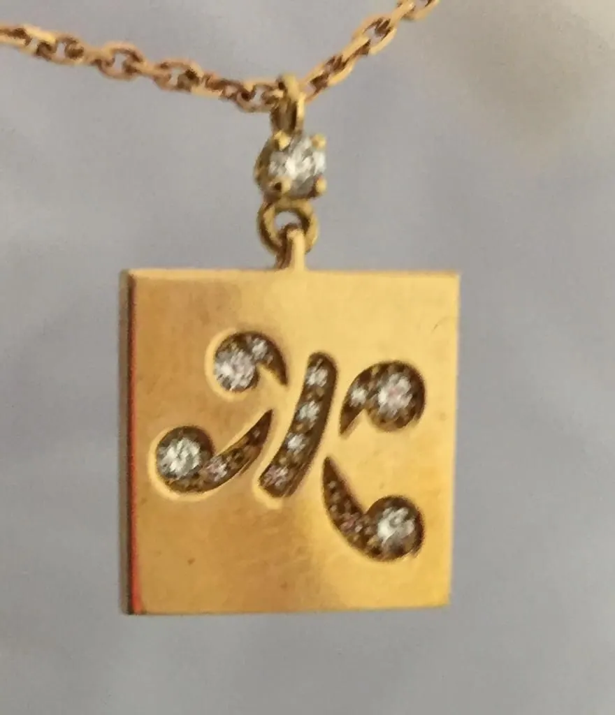 Korloff Kelly Diamond Pendant 
KO3283